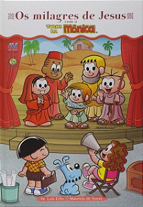 Livro Os Milagres de Jesus com a Turma da Mônica