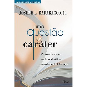 Livro Uma questão de caráter