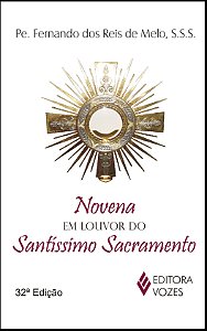 Livro Novena em louvor do santíssimo sacramento