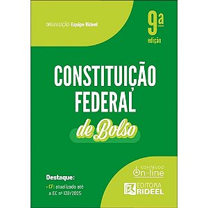Livro Constituição Federal - Cf De Bolso - 2026 Rideel