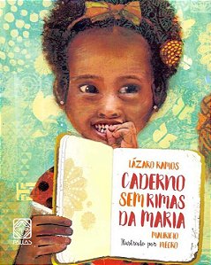 Livro Caderno sem rimas da Maria