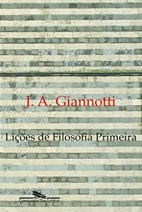 Livro Lições de filosofia primeira