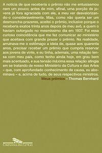 Livro Meus prêmios