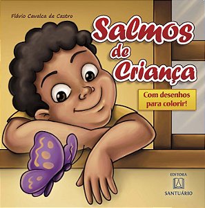 Livro Salmos De Criança, Para Colorir