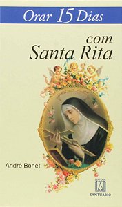 Livro Orar 15 Dias Com Santa Rita