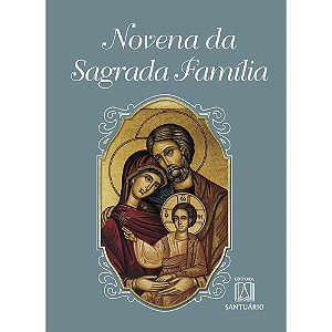 Livro Novena da sagrada familia