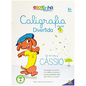 Livro Caligrafia Divertida III: Vol.1 (Escolinha Todolivro)