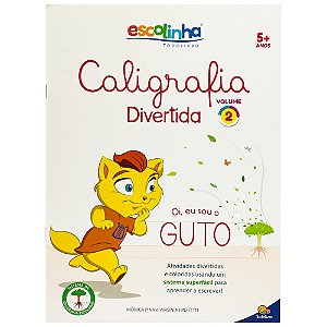 Livro Caligrafia Divertida III: Vol. 2 (Escolinha Todolivro)