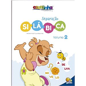 Livro Separação Silábica: VOL.2 (Escolinha Todolivro)
