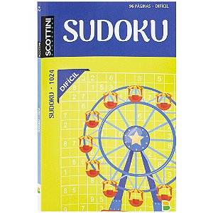 Livro Scottini Sudoku (96p) N.1024 (Difícil)