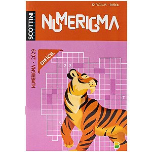 Livro Scottini Numerigma (32p) N.2029 (Difícil)