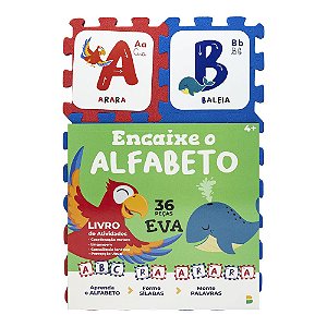 Livro Encaixe e Aprenda Alfabeto