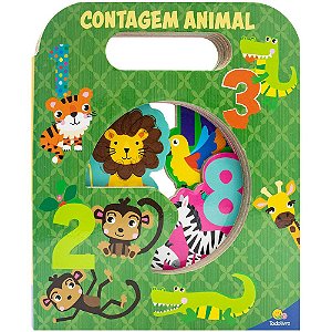 Livro Janelinhas Divertidas: Contagem Animal