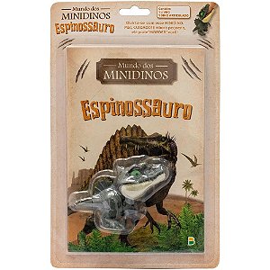 Livro Mundo dos MINIDINOS: Espinossauro