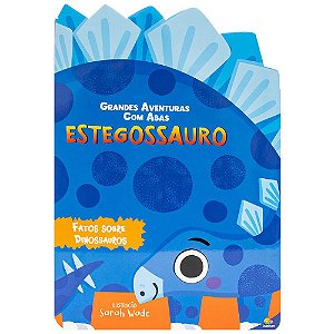 Livro Grandes Aventuras - Com Abas: Estegossauro