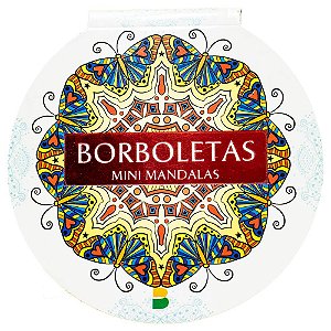 Livro Mini Mandalas Encantadas: Borboletas