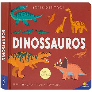 Livro Espie Dentro! Dinossauros
