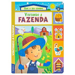 Livro Crie o seu Cenário! Visitando a Fazenda
