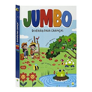 Livro JUMBO diversão para crianças