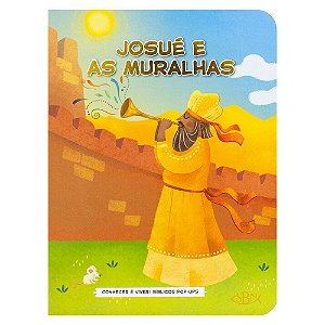Livro Conhecer é Viver! Bíblicos Pop-ups: Josué e a Mural...