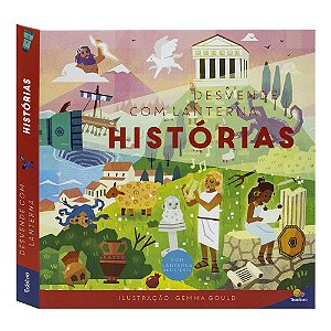 Livro Desvende com lanterna! Histórias