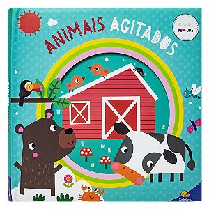 Livro Alegrias Pop-ups! Animais Agitados