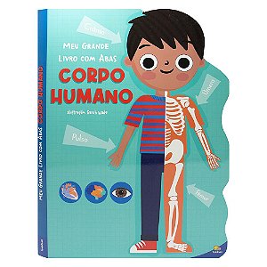 Livro Meu Grande Livro com Abas: Corpo Humano