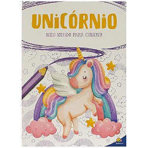 Livro Meu Mundo para colorir: Unicórnios