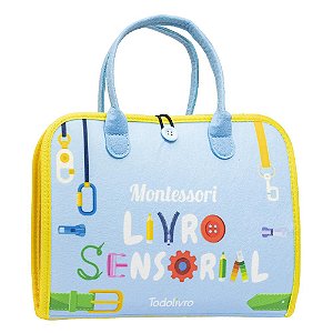 Livro Montessori Livro Sensorial
