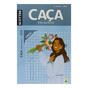Livro Scottini Caça-Palavras (32p) N.2050 (Fácil)