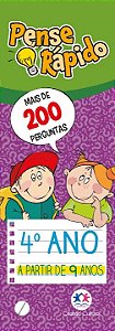 Livro Pense rápido - 4º ano