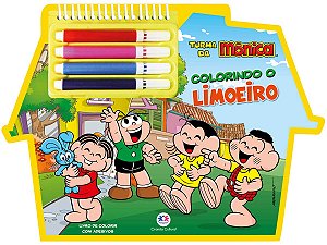 Livro Turma da Mônica - Colorindo o Limoeiro