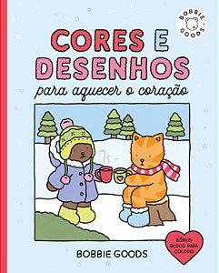 Livro Cores e desenhos para aquecer o coração - Livro de colori...