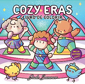 Livro Cozy Eras - Livro De Colorir