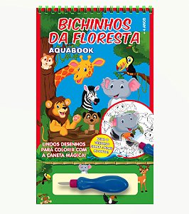 Livro Bichinhos da floresta - Aquabook