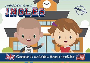 Livro Aprendendo, pintando e brincando: inglês