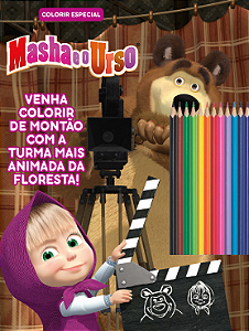 Livro Masha e o urso: colorindo especial