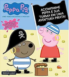 Livro Peppa Pig - Vamos Encontrar A Aventura