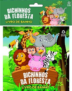 Livro Bichinhos da floresta: livro de banho
