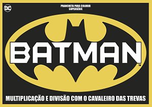 Livro Batman: prancheta para colorir- Supersérie