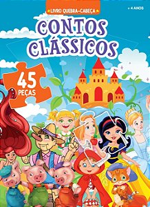 Livro Contos clássicos - Livro quebra-cabeça