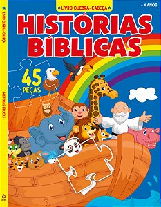 Livro Histórias bíblicas - Livro quebra-cabeça