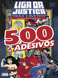 Livro Liga da justiça sem limites: superlivro de adesivos...