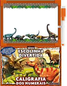Livro Dinossauros - Série escolinha divertida: caligrafia...
