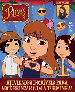 Livro Poliana: prancheta para pintar especial