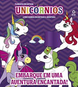 Livro Floresta encantada - Unicórnios: livro vamos encont...