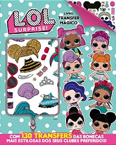 Livro L.O.L. Surprise! - Livro transfer mágico