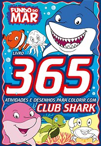 Livro Fundo do mar - Livro 365 atividades e desenhos para...