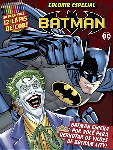 Livro Batman - Colorir especial