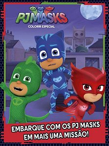 Livro Pj Masks - Colorir especial